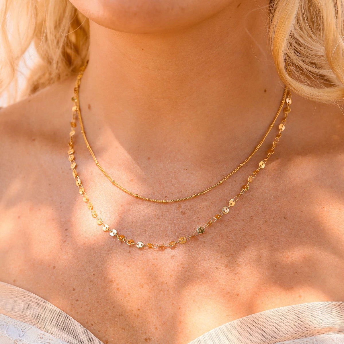 Asteria Layered Chain Necklace