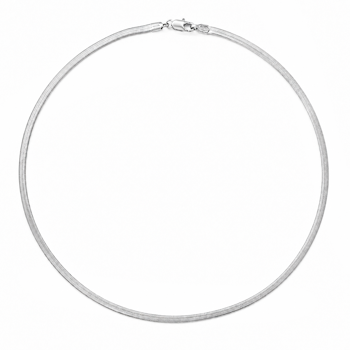 Pythia Herringbone Chain Necklace