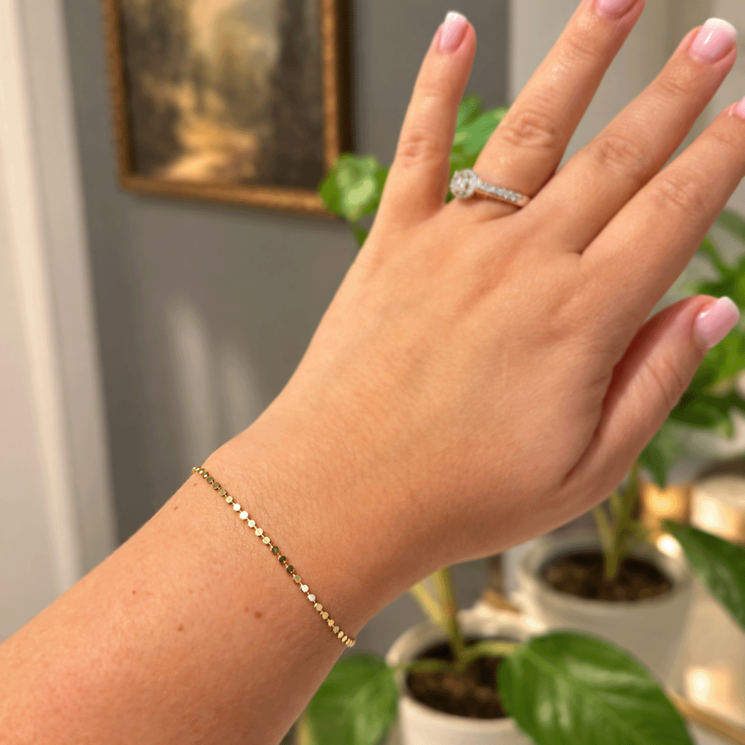 Solstice Dot Chain Bracelet