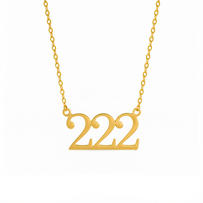 Angel Numbers Necklace