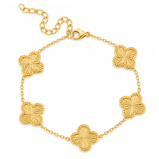Arcadia Clover Chain Bracelet