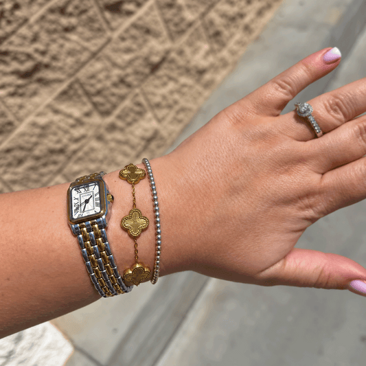 Arcadia Clover Chain Bracelet