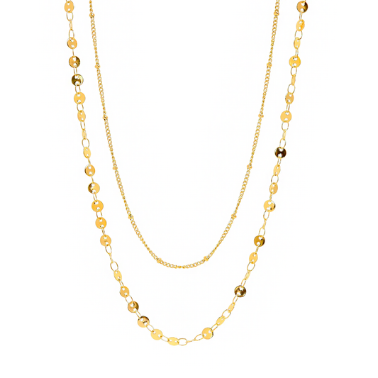 Asteria Layered Chain Necklace