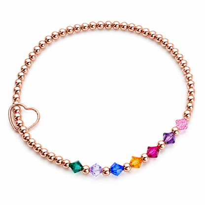 Birthstone Beaded Bracelet