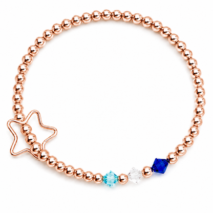 Birthstone Beaded Bracelet