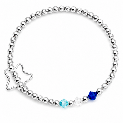 Birthstone Beaded Bracelet
