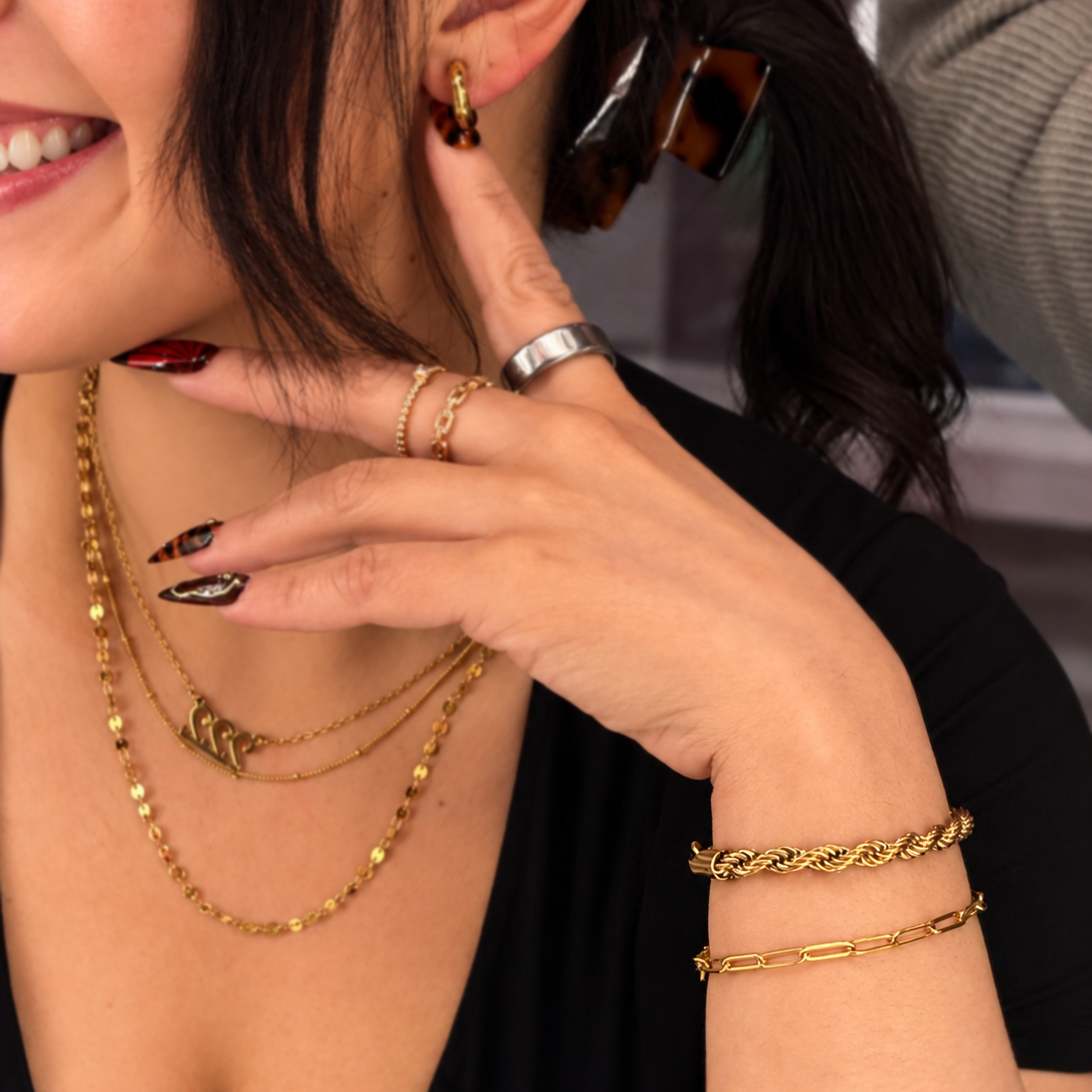 Osiris Paperclip Chain Bracelet