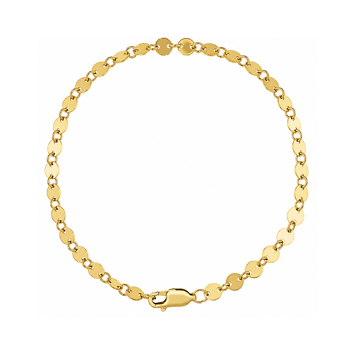 Disco Chain Bracelet