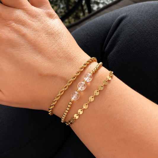 Disco Chain Bracelet