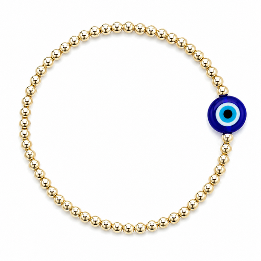 Evil Eye Beaded Bracelet