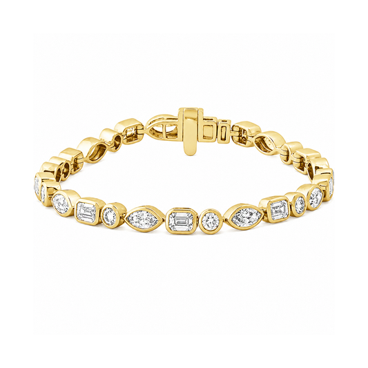 Hera Mixed Diamond Tennis Bracelet