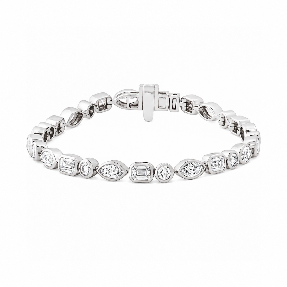 Hera Mixed Diamond Tennis Bracelet