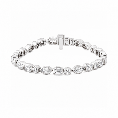 Hera Mixed Diamond Tennis Bracelet