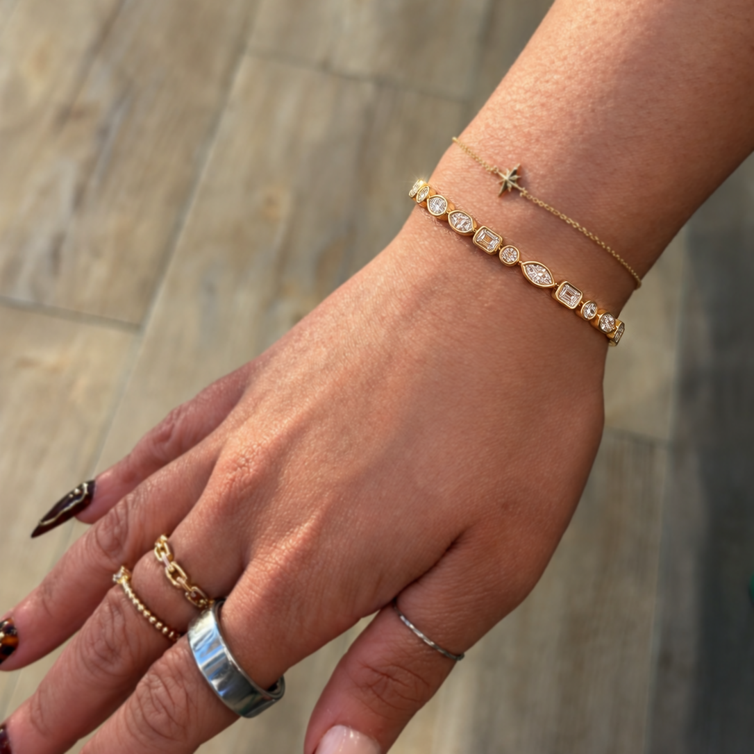 Hera Mixed Diamond Tennis Bracelet