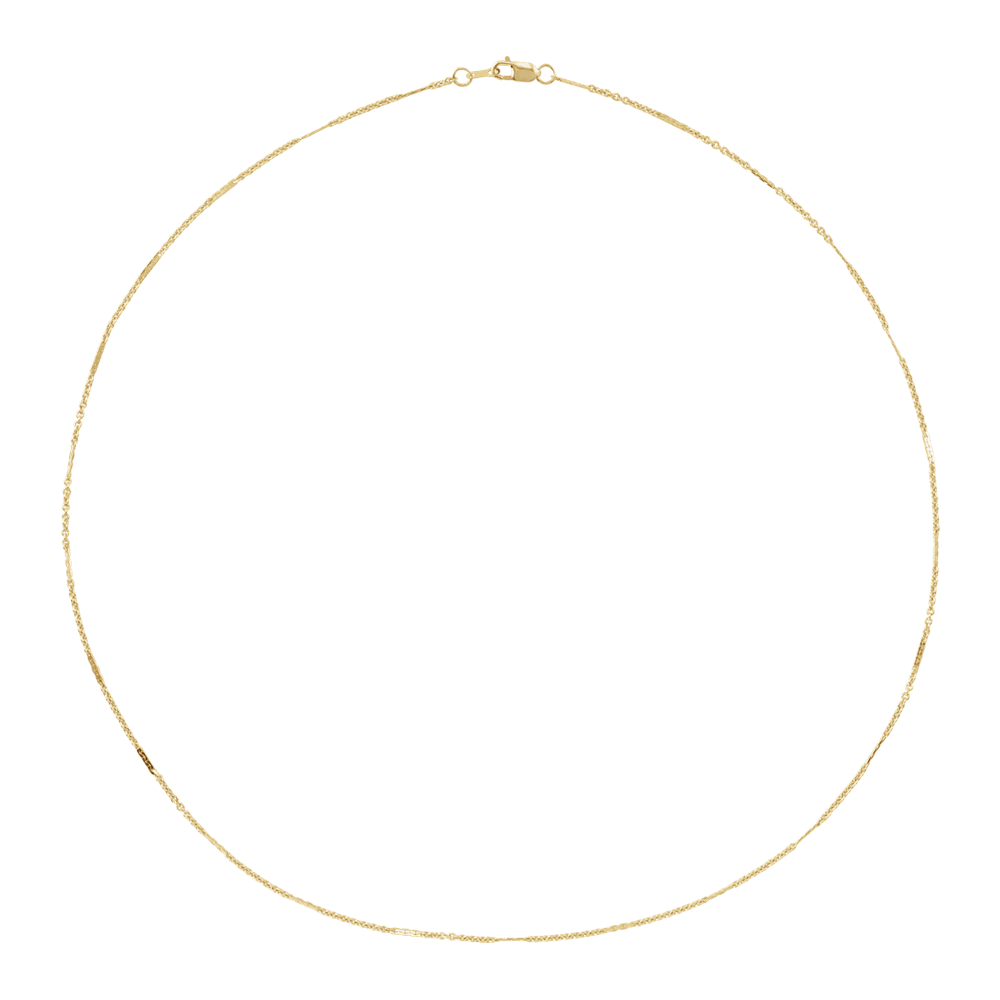 Lumen Dapped Cable Chain Necklace
