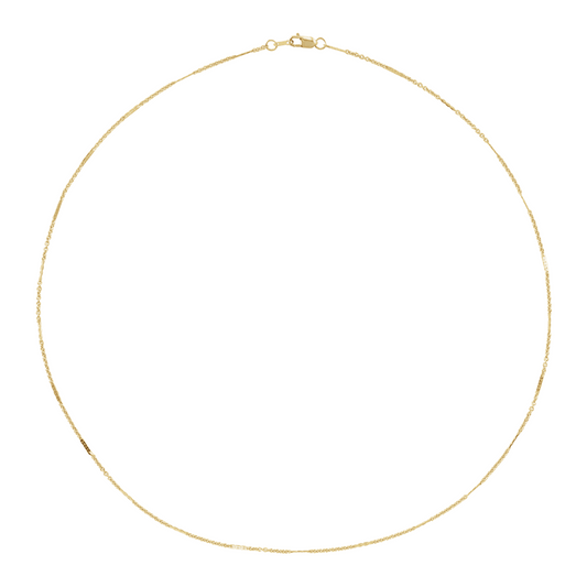 Lumen Dapped Cable Chain Necklace