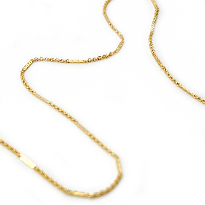 Lumen Dapped Cable Chain Necklace