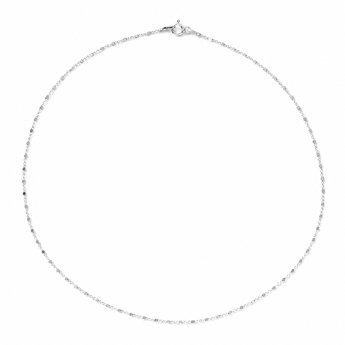 Minerva Mirror Cube Chain Necklace