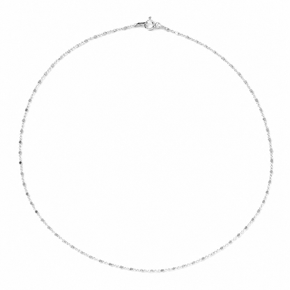 Minerva Mirror Cube Chain Necklace