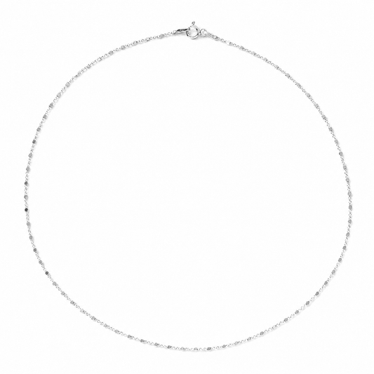 Minerva Mirror Cube Chain Necklace