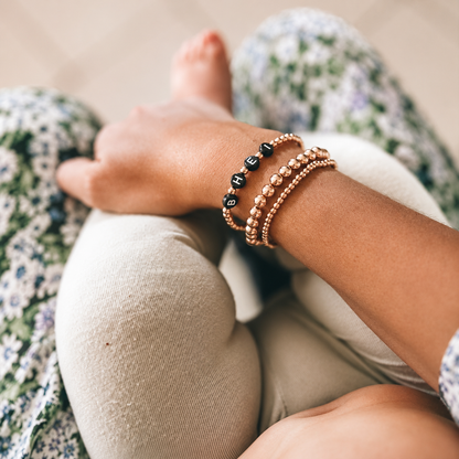 Classic Beaded Name Bracelet