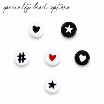 Classic Beaded Name Bracelet