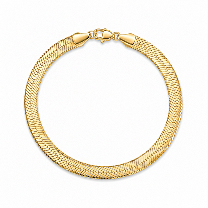 Pythia Herringbone Chain Bracelet