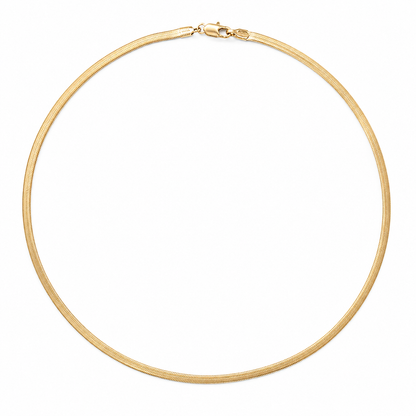 Pythia Herringbone Chain Necklace