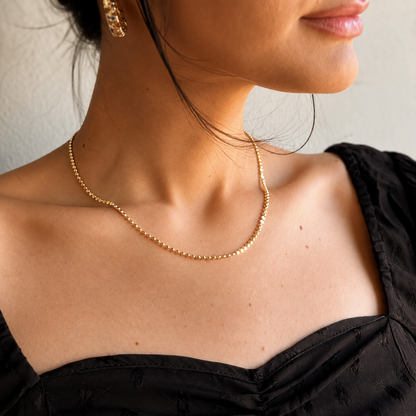 Solstice Dot Chain Necklace